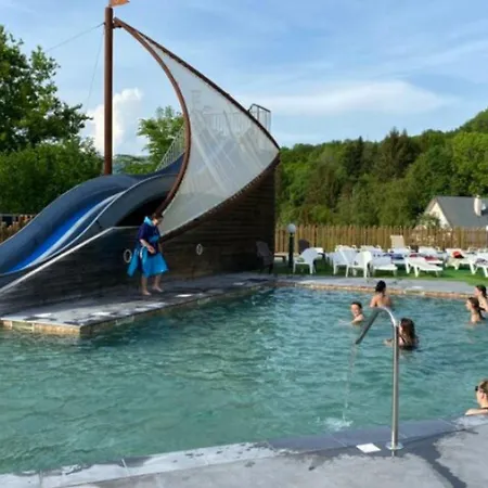 Mobil Avec Terrasse - 4 Pers, 2 - Api-1-52-1237 Camping Vic-sur-Cère