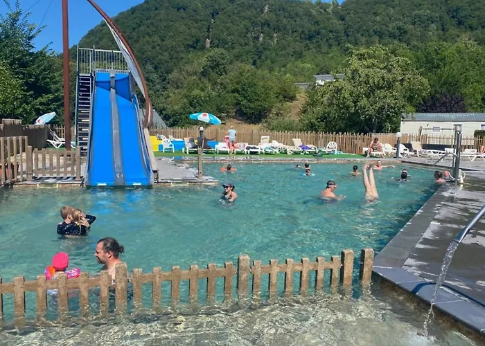 Camping Mobil Avec Terrasse - 4 Pers, 2 - Api-1-52-1237 Vic-sur-Cère
